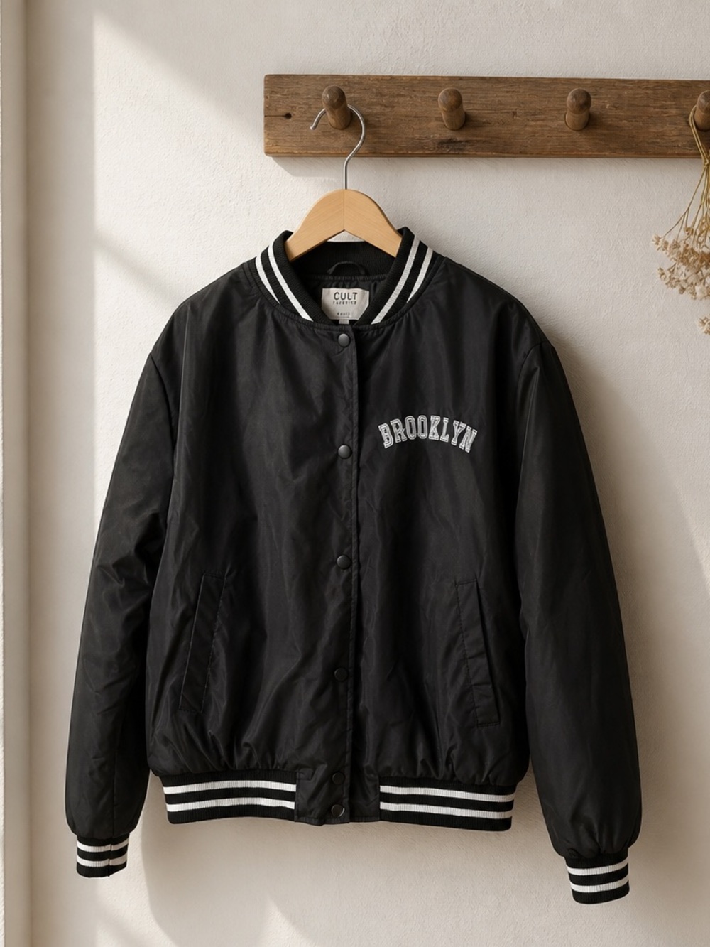 Brooklyn Black Puffer Jacket for Kids